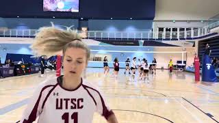 Nov172024 WomensVB UTSC vs UTM 3 [upl. by Itirp560]