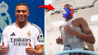 PRIMER DÍA DE MBAPPÉ EN EL REAL MADRID SORPRENDIÓ A LOS MÉDICOS [upl. by Anilehs]