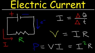 Electric Current amp Circuits Explained Ohms Law Charge Power Physics Problems Basic Electricity [upl. by Aydne]