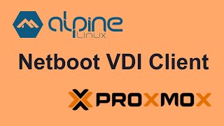 Netbooted Proxmox VDI Client [upl. by Shaper]