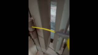 How to quieten any squeaky noisy metal gate doors in under one minute shorts lifehack tips diy [upl. by Bikales]