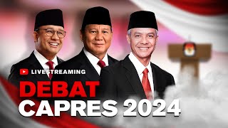 LIVE  Debat Kelima Calon Presiden Pemilu Tahun 2024 [upl. by Kciv]