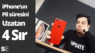 iPhoneun Pil Ömrü Uzatma için 4 Yol [upl. by Ahsya305]