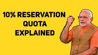 India Reservation Quota Explained in TamilModiKichdy Explains [upl. by Eanar]