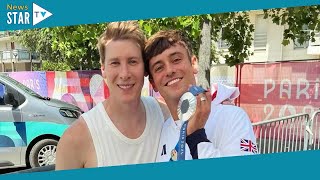 Tom Daleys husband Dustin Lance Black shares rare family snaps as their sons celebrate Olympic win [upl. by Carolyn]