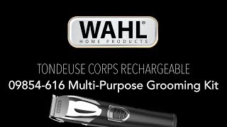 WAHL 09854616 MultiPurpose Grooming Kit tondeuse corps [upl. by Nireil]