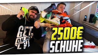 Neue FUßBALLSCHUHE im Wert von 2500€ Fußballschuhe Sammlung ft Nike Adidas Puma amp mehr PMTV [upl. by Belden102]