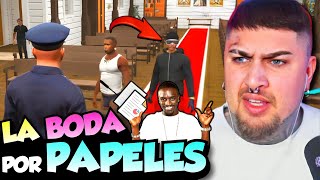 Se casan 2 HOMBRES para poder VIVIR en EEUU😂🏳️‍🌈 GTA V Roleplay  8 [upl. by Pell]