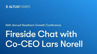 Fireside Chat with CoCEO Lars Norell  26th Annual Needham Growth Conference [upl. by Oakes]