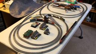 DCC automatic n scale trains with sound [upl. by Nytsirt744]