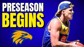 The Eagles return for AFL 2025 Preseason Training [upl. by Yenroc]