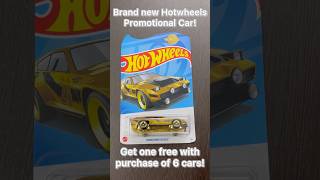 Latest PROMOTIONAL Car from Hot Wheels shorts [upl. by Zelda319]