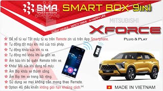 Siêu phẩm Smartbox 9in1  Mitsubishi XFORCE 2024 [upl. by Naehgem]