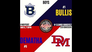 DeMatha vs 16 Bullis School Game 2024 MD Private School State Basketball Tournament Boys Finals [upl. by Jansson862]