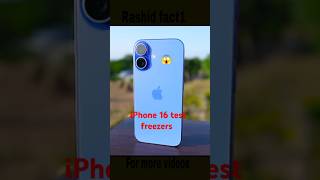 iPhone 16 test freezers crazyxyz treanding shorts rashidfact1 [upl. by Anol]