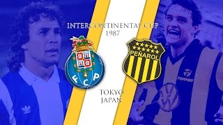 Taça Intercontinental 1987  FC Porto vs Peñarol [upl. by Vanhomrigh]