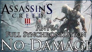 Assassins Creed III  Any Full Synchronization  No Damage [upl. by Aisayn]