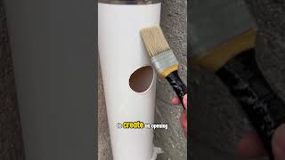 An easy way to install a drain pipe for a sink plumbingtech plumber [upl. by Nairot]