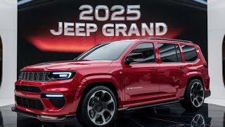 FIRST LOOK New 2025 Jeep Grand Cherokee  Details Interior amp Exterior design [upl. by Enicul771]