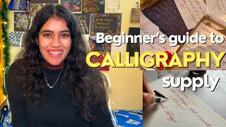 Beginner’s Guide to CALLIGRAPHY SUPPLY [upl. by Arikahc]