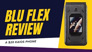 Blu Flex Review A 20 KaiOS Device with Essential Features [upl. by Adnohsad]