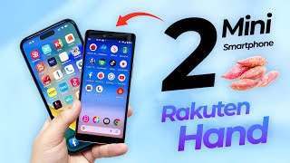 Smartphone mini giá 2 triệu Rakuten Hand  Hàng độc từ Nhật [upl. by Ellerrehc848]