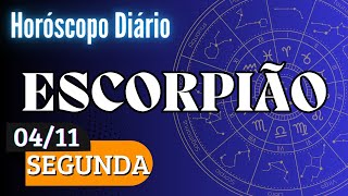 ESCORPIÃO 0411 – AMOR  DINHEIRO  CONSELHO ASTROLÓGICO [upl. by Anidem605]