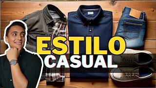 Los secretos de los HOMBRES con ESTILO CASUAL [upl. by Neyud]