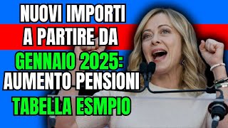 quotPensioni in Aumento Guida agli Incrementi Previsti per il 2025quot [upl. by Web]