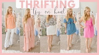 J CREW LOFT FOREVER21 CONSIGNMENT HAUL  THRIFTING TRY ON HAUL SUMMER CLOTHING 2019  Amanda John [upl. by Krigsman173]