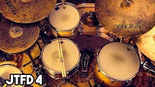 Metal Ballad 70 bpm  Drumless Backing Track For Drummers  JTFD 4 [upl. by Lokcin]