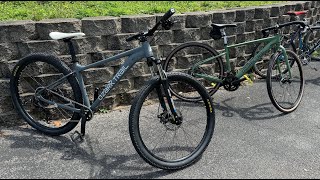 Ozark Trail RIDGE M2 amp G1 EXPLORER Walmart Gravel Bike July 2024 [upl. by Norina641]