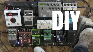 How To Build A Pedalboard  DIY Tutorial  Guitar Effects Pedals  Tim Pierce Masterclass [upl. by Elokcin]