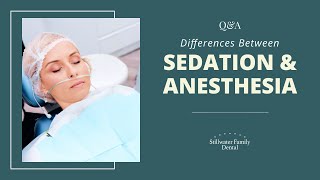 Differences Between Sedation and Anesthesia [upl. by Anitnegra]