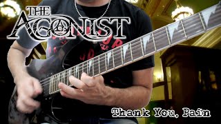 The Agonist  Thank You Pain Guitar Solo Cover  TABS [upl. by Ynavoj]