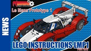 News  Building Instructions for LMP1 RaceCar and Honda RA300 [upl. by Ladonna]