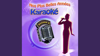 Les marionnettes Karaoke Instrumental Originally Performed By Christophe [upl. by Ynatil]