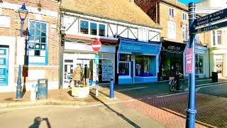 Hythe High Street Kent  Nearby New Beach Holiday Park Dymchurch Kent TN290JX [upl. by Eenal]