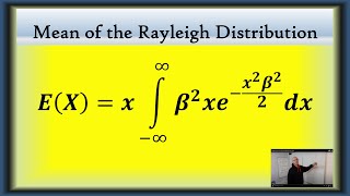 Mean of the Rayleigh Distribution [upl. by Eeryn]