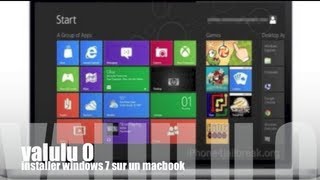 Installer windows 8 sur mac tuto [upl. by Balliett]