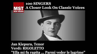 100 Singers  JAN KIEPURA [upl. by Eyot]