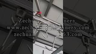 Bovine Slaughtering Equipment Buffalo Carcass Hanging Hook Convey Pulley Hooks [upl. by Varipapa241]