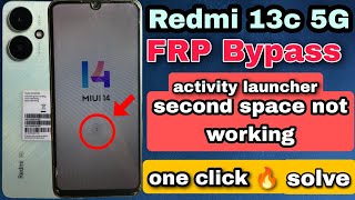 Redmi 13c 5G FRP Bypass new 2024 redmi 13c 5G google account bypass without PC new security 🔥 [upl. by Allesiram]