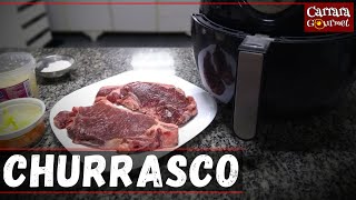 CHURRASCO NA AIRFRYER FÁCIL E RÁPIDO  Receitas Airfryer 03 [upl. by Jesher]