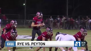 Rye vs Peyton Colorado High School Football Highlights [upl. by Atinek]