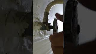 Leaking angle stop or water valve apartmentmaintenance leaks anglestop [upl. by Myrtice]