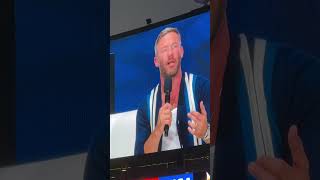 Edelman at Tom Brady hall of fame [upl. by Harak]