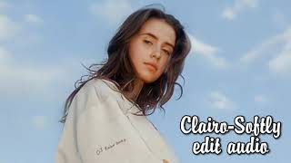 Clairo  softly edit audio [upl. by Ahsyat170]