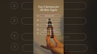 5 MustHave Face Serums for Flawless Skin [upl. by Lanni]