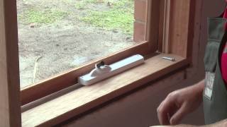 How To Install Window Awning Winders  DIY At Bunnings [upl. by Cherilyn]